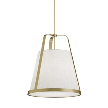 AFX Lighting, Inc. LIZP18MBLB - Lizzette 18'' Med Base Pendant, 120V, LB