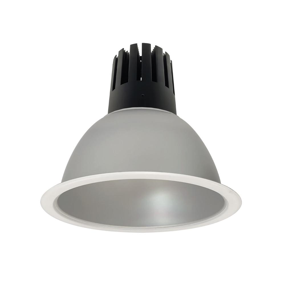 8" Sapphire III Round Open Reflector, 2500lm, 3500K, Flood Optic, Haze Reflector/Matte Powder