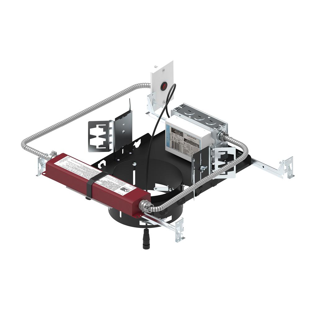 6" Sapphire III Non-IC New Construction Housing w/ Remote Test Switch EM Driver, 11W / 900lm,