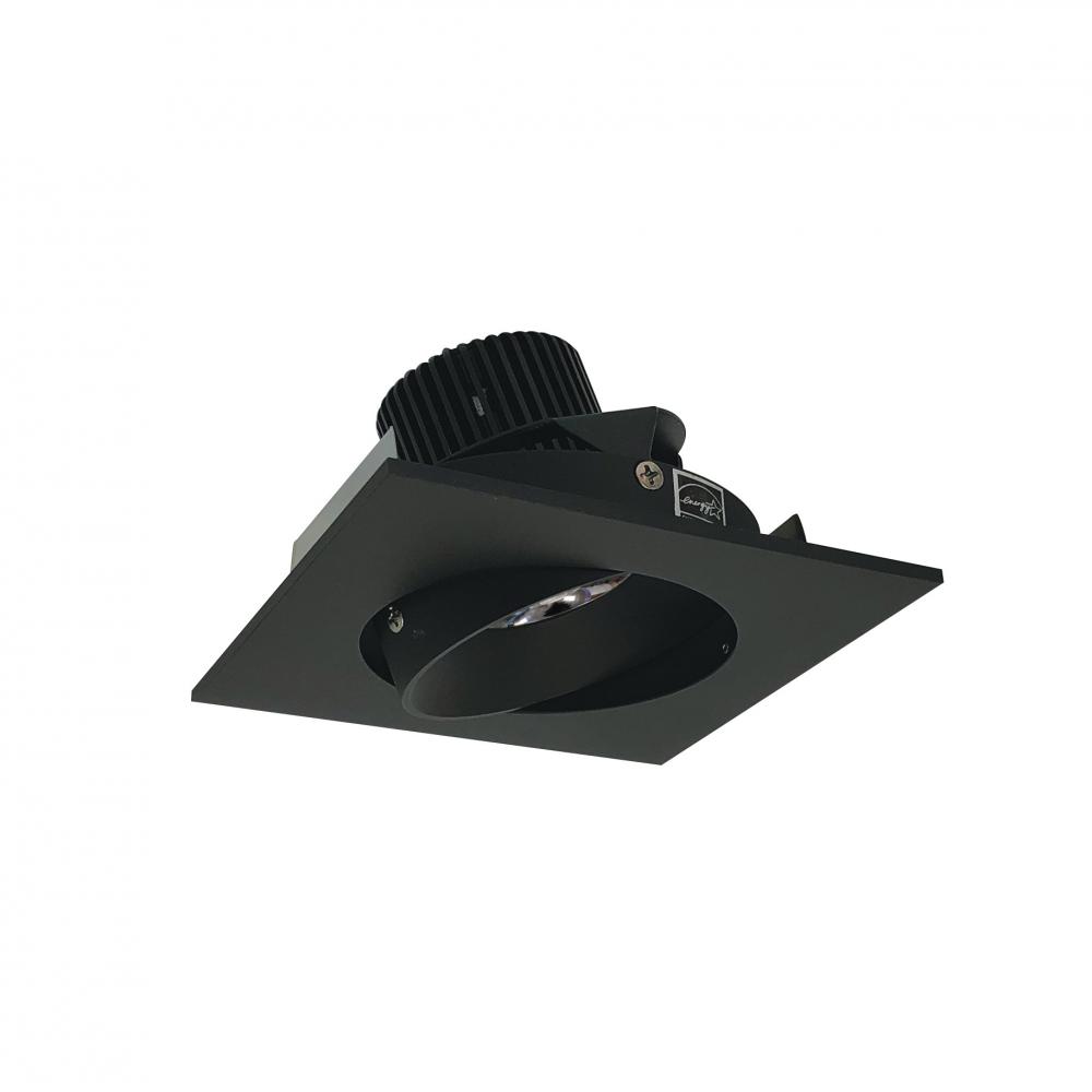 4" Iolite LED Square Adjustable Cone Reflector, 10-Degree Optic, 800lm / 12W, 3500K, Black