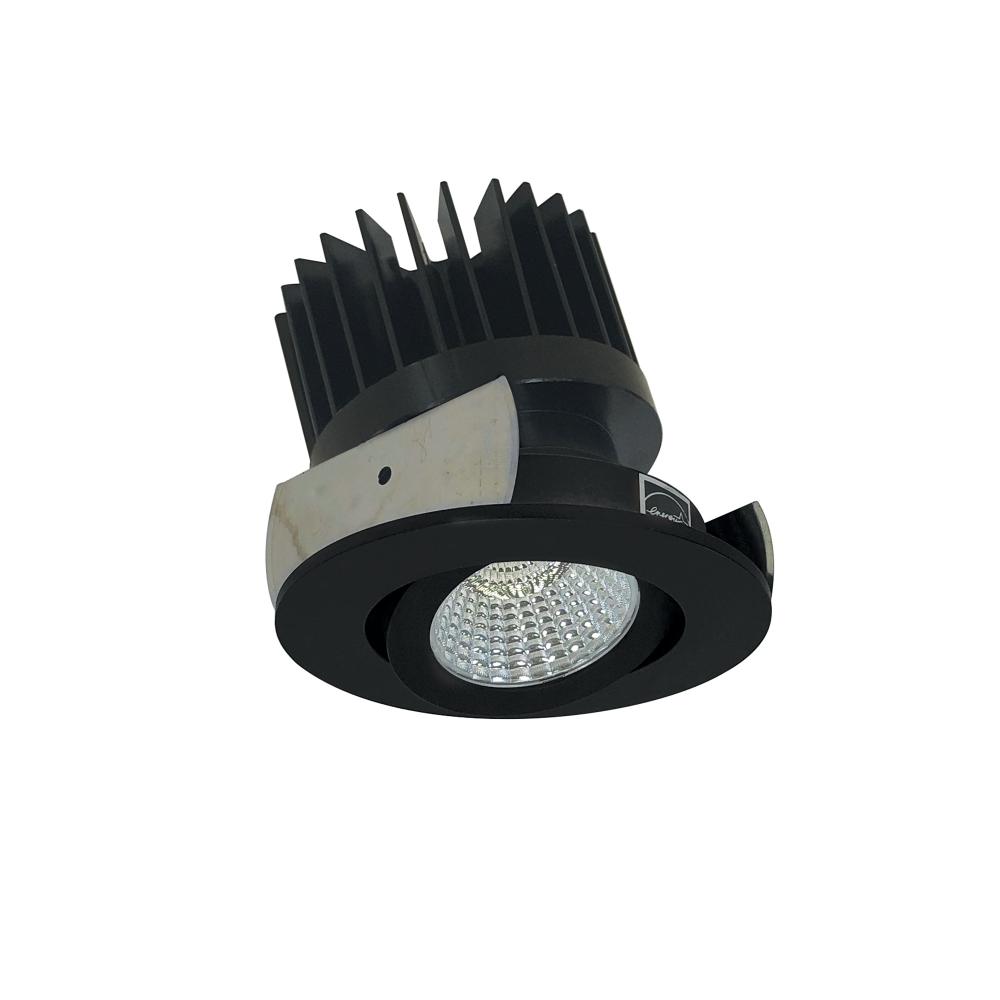 2" Iolite LED Round Adjustable Gimbal, 1500lm/2000lm/2500lm (varies by housing), 3500K, Black