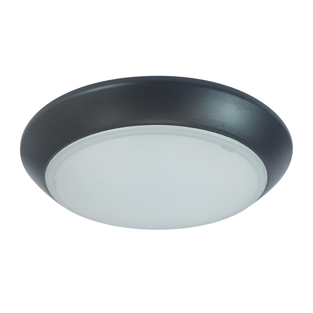 8" AC Opal LED Surface Mount, 2150lm / 30W, 4000K, Bronze finish