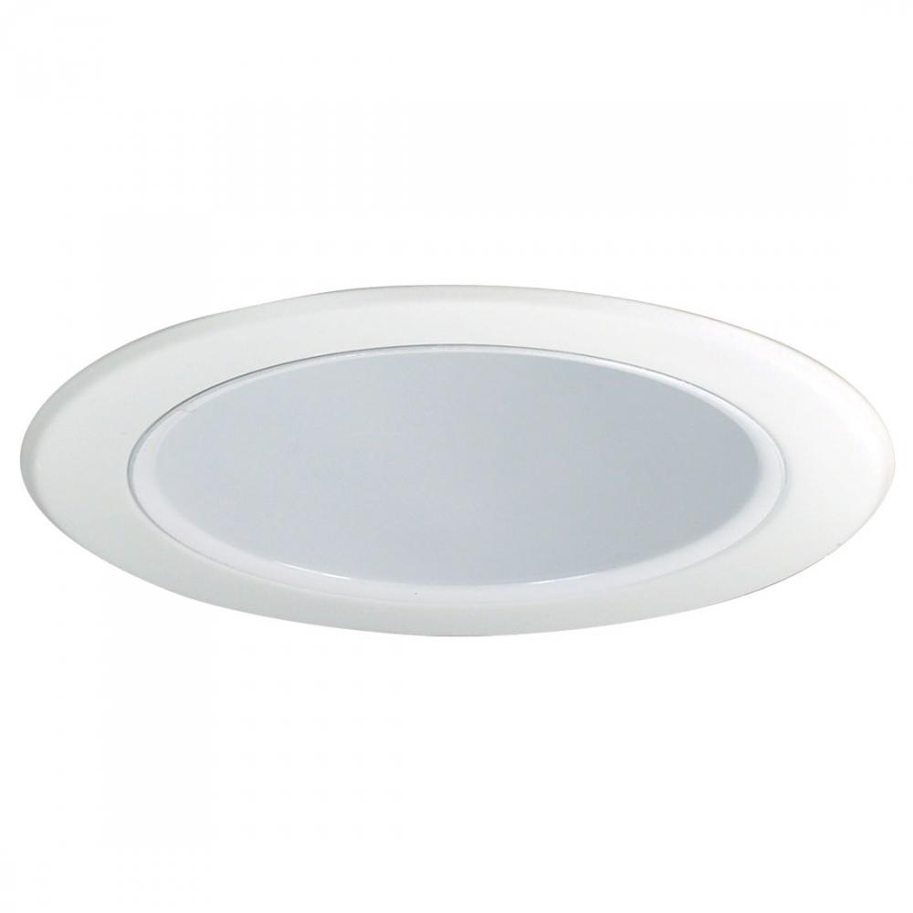 5" Air-Tight Cone Reflector w/ Metal Ring, White
