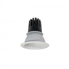 Nora NC3-41L335NMPW - 4" Sapphire III Round Open Reflector, 2500lm, 3500K, Narrow Flood Optic, Matte Powder White