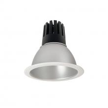 Nora NC3-61L435NHZMPW - 6" Sapphire III Round Open Reflector, 3500lm, 3500K, Narrow Flood Optic, Haze Reflector/Matte