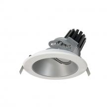 Nora NC3-69L530NHZMPW - 6" Sapphire III Round Adjustable Reflector, 4500lm, 3000K, Narrow Flood Optic, Haze