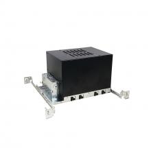 Nora NCHA3-6L5C12 - 6" Sapphire III Adjustable Non-IC New Construction Housing, 44W / 4500lm, 120-277V Input, 0-10V