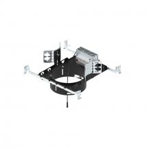 Nora NCH3-8L3P01 - 8" Sapphire III Non-IC New Construction Housing, 26W / 2500lm, 120V Input, Phase Dimming