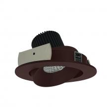 Nora NIO-4RC27XBZ/10 - 4" Iolite LED Round Adjustable Cone Reflector, 1000lm / 14W, 2700K, Bronze Reflector / Bronze