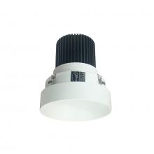 Nora NIO-4RTLNDC35XMPW/10 - 4" Iolite LED Round Trimless Downlight, 1000lm / 14W, 3500K, Matte Powder White Finish