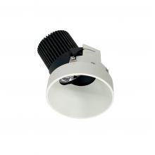 Nora NIO-4RTSLA35QWW - 4" Iolite LED Round Trimless Adjustable Slot, 10-Degree Optic, 800lm / 12W, 3500K, White