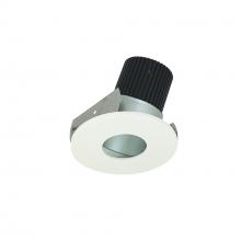 Nora NIOB-2RPHA27XHZMPW/10 - 2" Iolite LED Round Adjustable Pinhole, 1000lm / 14W, 2700K, Haze Pinhole / Matte Powder White