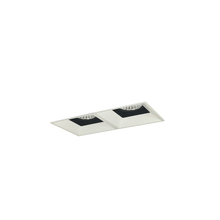 Nora NMIOTL-12-NF-FF-30X-10-BMPW - Iolite MLS 2-Head Trimless Reflector Kit, 3000K, 1000lm, Black/MPW Fixed Downlt. Trims
