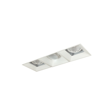 Nora NMIOTL-13-NF-AFF-CDX-10-MPW - Iolite MLS 3-Head Trimless Reflector Kit, Comfort Dim, 800lm, MPW Adj. Snoot/Fixed Downlt. Trims