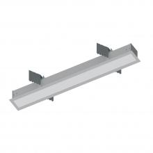 Nora NRLIN-21035A - 2' L-Line LED Recessed Linear, 2100lm / 3500K, Aluminum Finish