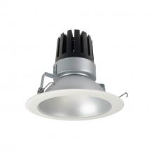 Nora NRM3-61L335NHZW - 6" Marquise III Round Open Reflector, 2000lm, 3500K, Narrow Flood Optic, Haze Reflector/White