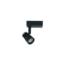 Nora NTE-850L940X10AB - Aiden LED Track Head, 800lm, 10W, 4000K, 90+ CRI, Spot/Flood, Black