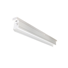 Nora NTE-LIN4VISW - 4' Visor for T-Line Linear LED Track, White