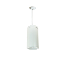 Nora NYLD2-6C10130WWW4AC - 6" Cobalt Cable Mount Cylinder, White, 1000L, 3000K, White/White Reflector, 120V Triac/ELV/0-10V