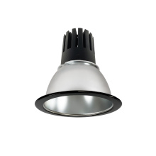 Nora NC3-61L330SHZB - 6" Sapphire III Round Open Reflector, 2500lm, 3000K, Spot Optic, Haze Reflector/Black Flange