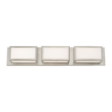 Livex Lighting 10133-91 - 3 Lt Brushed Nickel ADA Bath Vanity