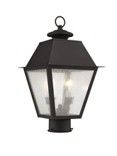 Livex Lighting 2166-07 - 2 Light Bronze Outdoor Post Lantern