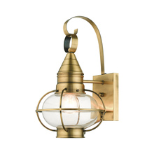 Livex Lighting 26901-01 - 1 Lt Antique Brass Outdoor Wall Lantern