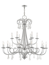 Livex Lighting 40870-05 - 18 Lt CH Foyer Chandelier