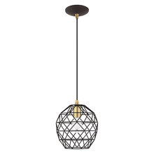 Livex Lighting 41326-07 - 1 Lt Bronze Mini Pendant