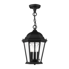 Livex Lighting 7564-14 - 3 Lt Textured Black Outdoor Pendant Lantern