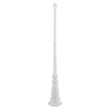 Livex Lighting 7709-13 - Textured White Lamp Post
