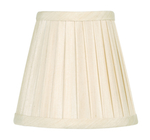 Livex Lighting S316 - Off White Pleat Empire Silk Clip Shade