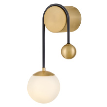 Lark 83570BK - Medium Single Light Sconce