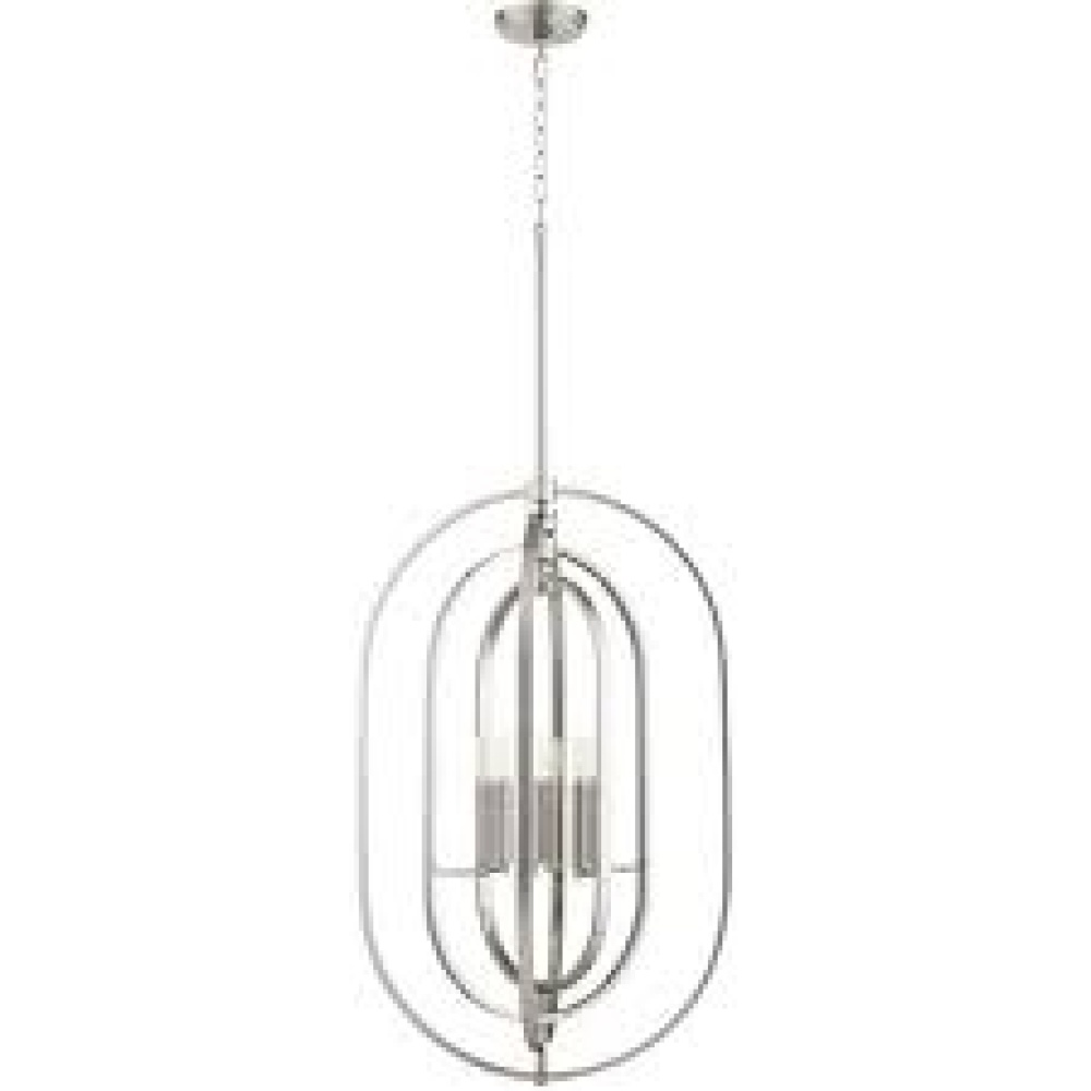 Best Lighting Items - bestlighting - Satin Nickel Transitional Pendant