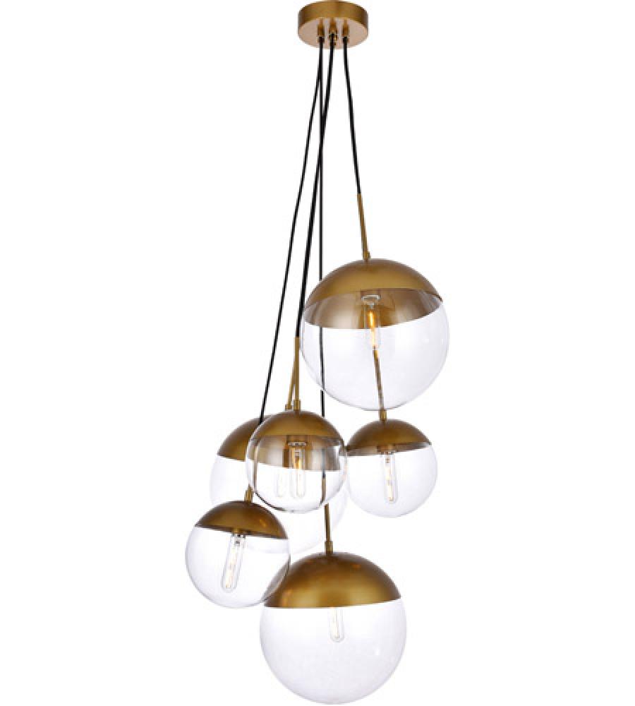 Elegant - ECLIPSE 6 LIGHT PENDANTS
