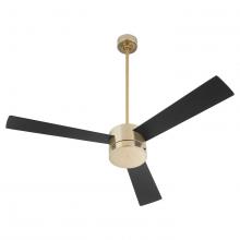  Best Lighting Items 3-119-40 - Best Lighting Items - ALLEGRO 52" 3 BLADE FAN- AGED BRASS