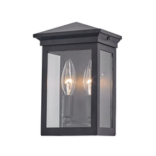 Artcraft AC8160BK - Gable 2-Light Outdoor Wall Light