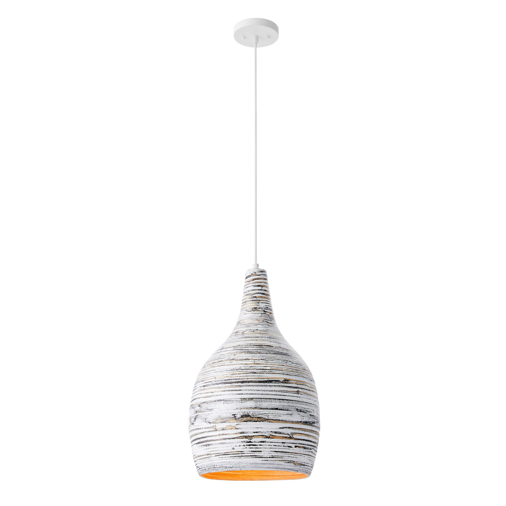 Balsam 1-Light Pendant in Brindled Bamboo