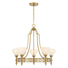 Savoy House 1-1606-5-322 - Allston 5-Light Chandelier in Warm Brass
