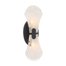 Savoy House 9-3607-2-89 - Bancroft 2-Light Wall Sconce in Matte Black