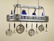 Hi-Lite MFG Co. H-83Y-D-BR47/B-GLD - POT RACK COLLECTION