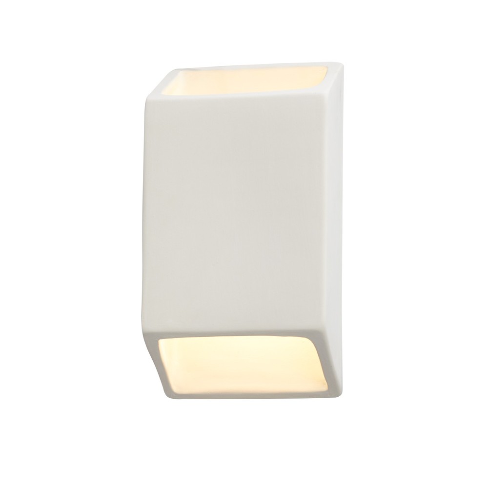 Small ADA Tapered Rectangle LED Wall Sconce (Open Top & Bottom)
