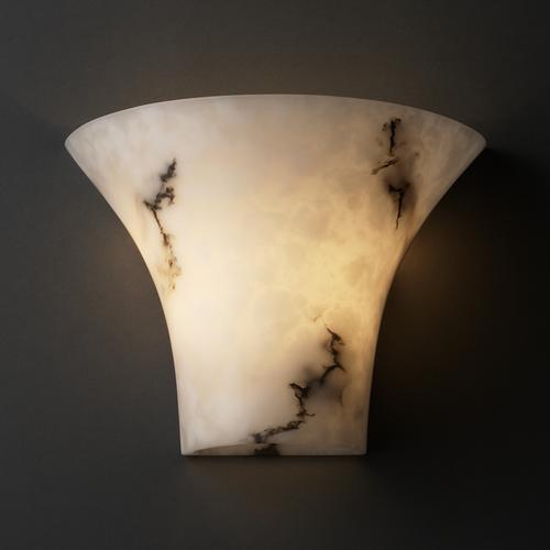 Large Round Flared Wall Sconce