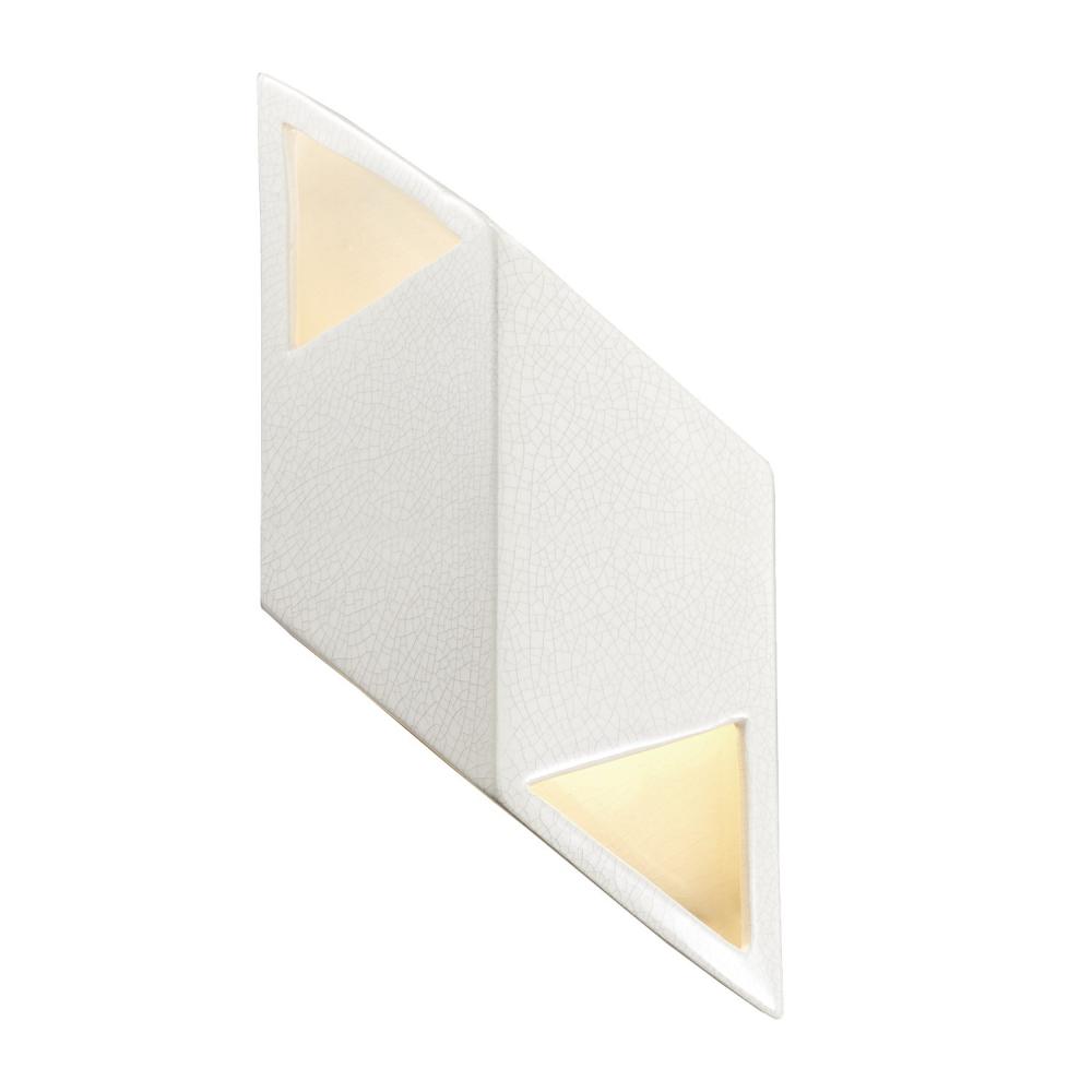 Small ADA Rhomboid LED Wall Sconce