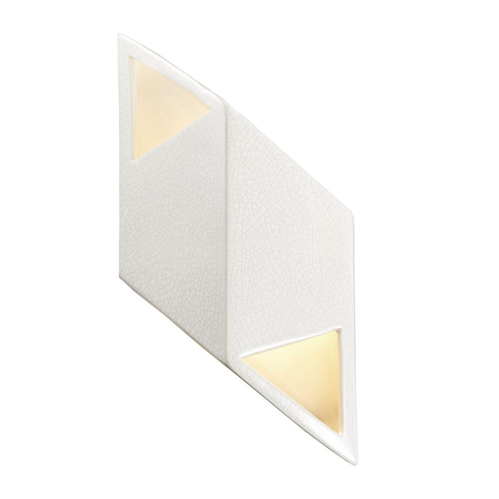 Small ADA Rhomboid Left LED Wall Sconce