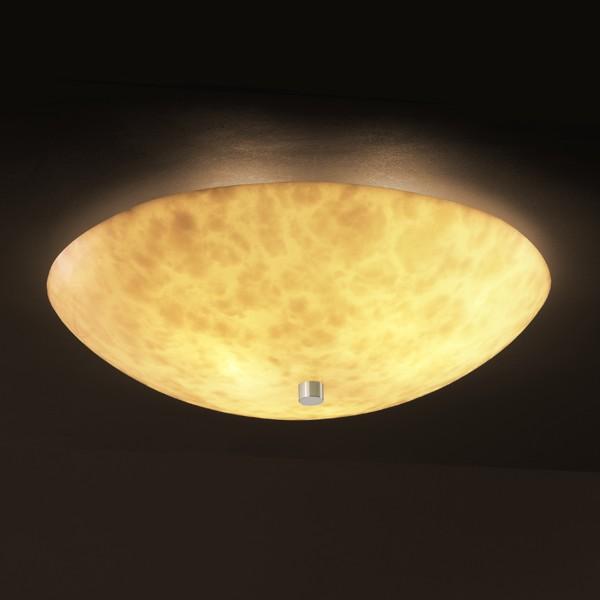 24" Semi-Flush Bowl w/ Fluorescent Lamping