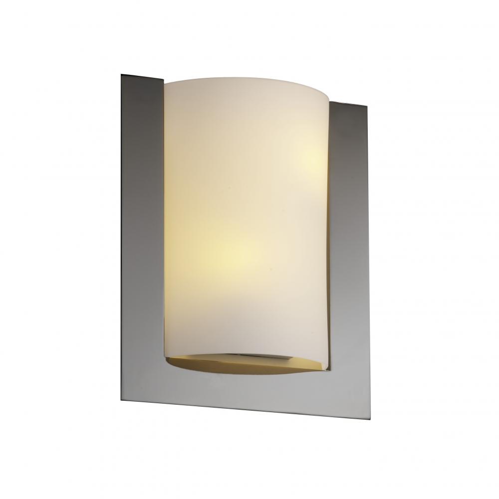 Framed Rectangle 3-Sided Wall Sconce (ADA)