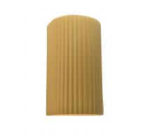 Justice Design Group CER-5745-MYLW - Large ADA Pleated Cylinder Wall Sconce
