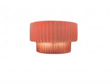 Justice Design Group CER-5780-BSH - Tier ADA Pleated Wall Sconce
