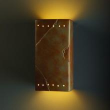 Justice Design Group CER-0965W-WHT-LED-1000 - Wall Sconce